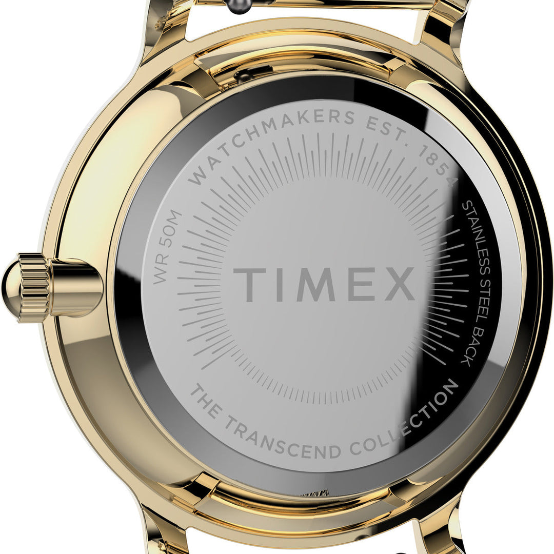 Timex 3 Hands Women's Analog Silver Dial Coloured Quartz Watch, Round Dial With 31 Mm Case Width - TW2U86900UJ