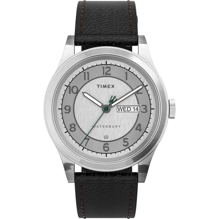 Timex 3 Hands Men's Analog Silver Dial Coloured Quartz Watch, Round Dial With 39 Mm Case Width - TW2U90200UJ