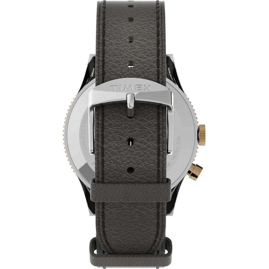 Timex Men Blue Round Stainless Steel Dial Analog Watch - TW2U90500UJ