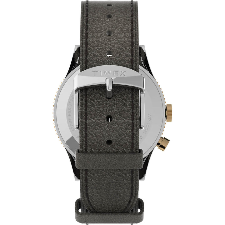 Timex Men Blue Round Stainless Steel Dial Analog Watch - TW2U90500UJ