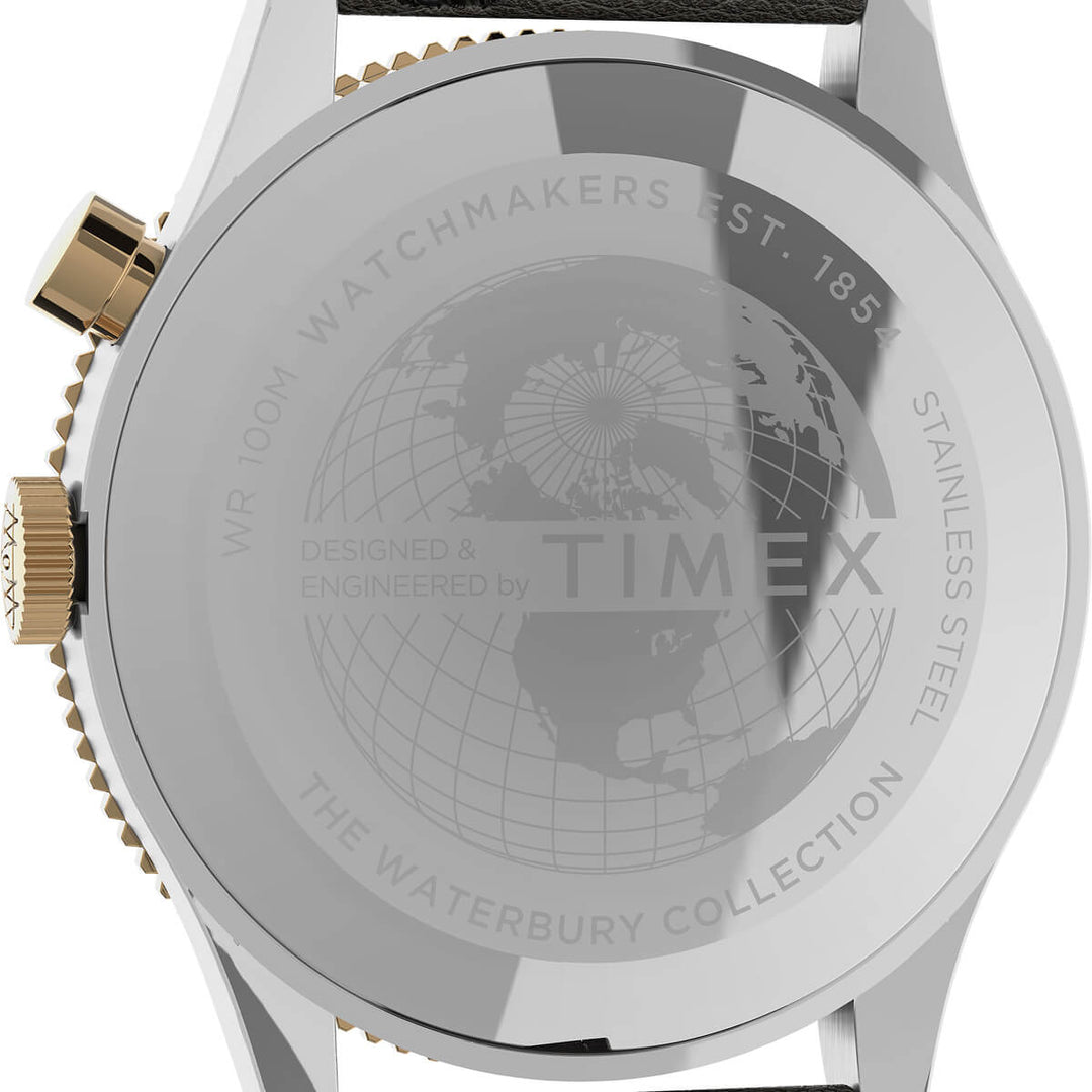 Timex Men Blue Round Stainless Steel Dial Analog Watch - TW2U90500UJ