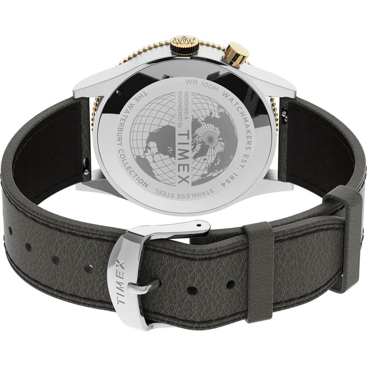 Timex Men Blue Round Stainless Steel Dial Analog Watch - TW2U90500UJ