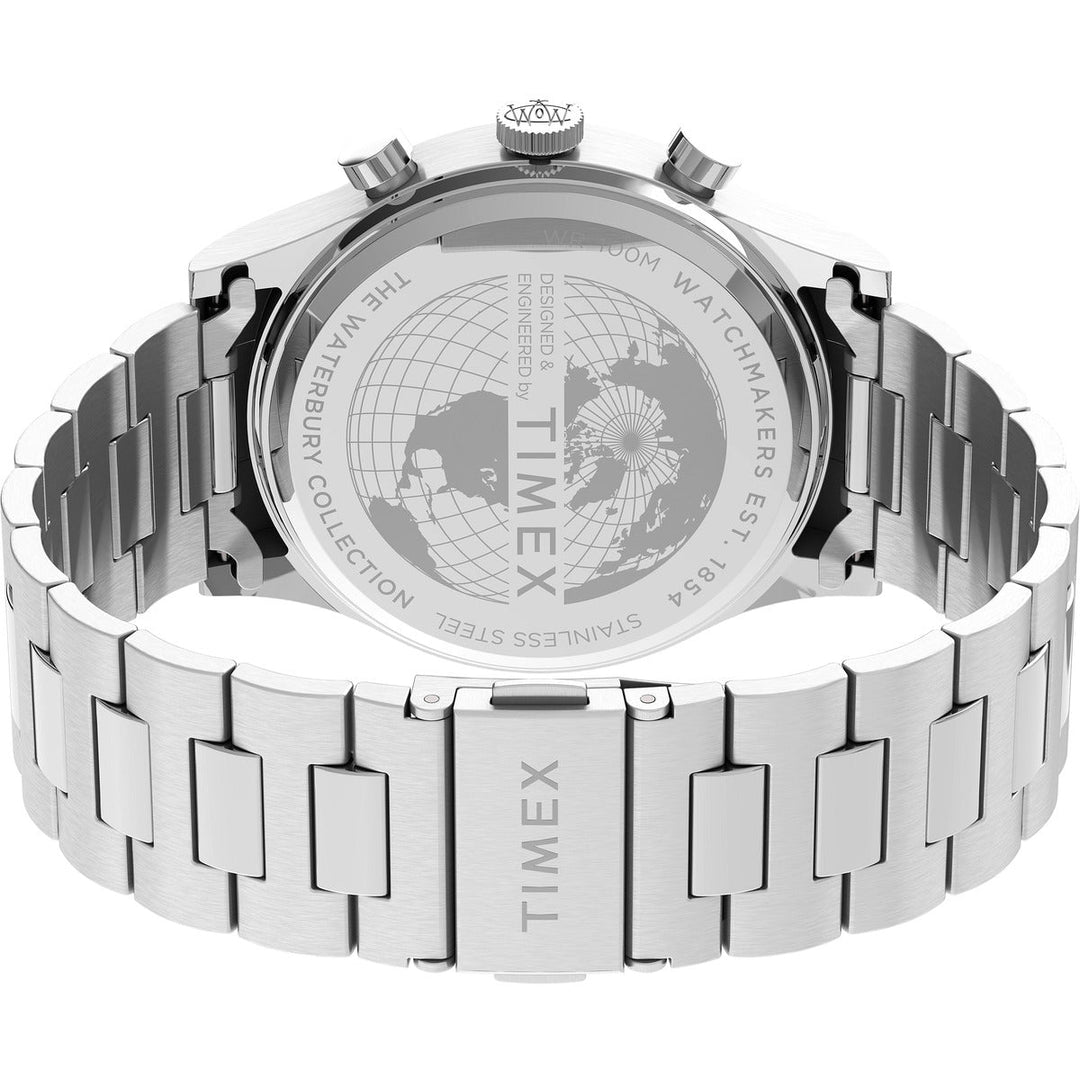 Timex Multifunctonal Men's Analog Blue Dial Coloured Quartz Watch, Round Dial With 42 Mm Case Width - TW2U90900UJ