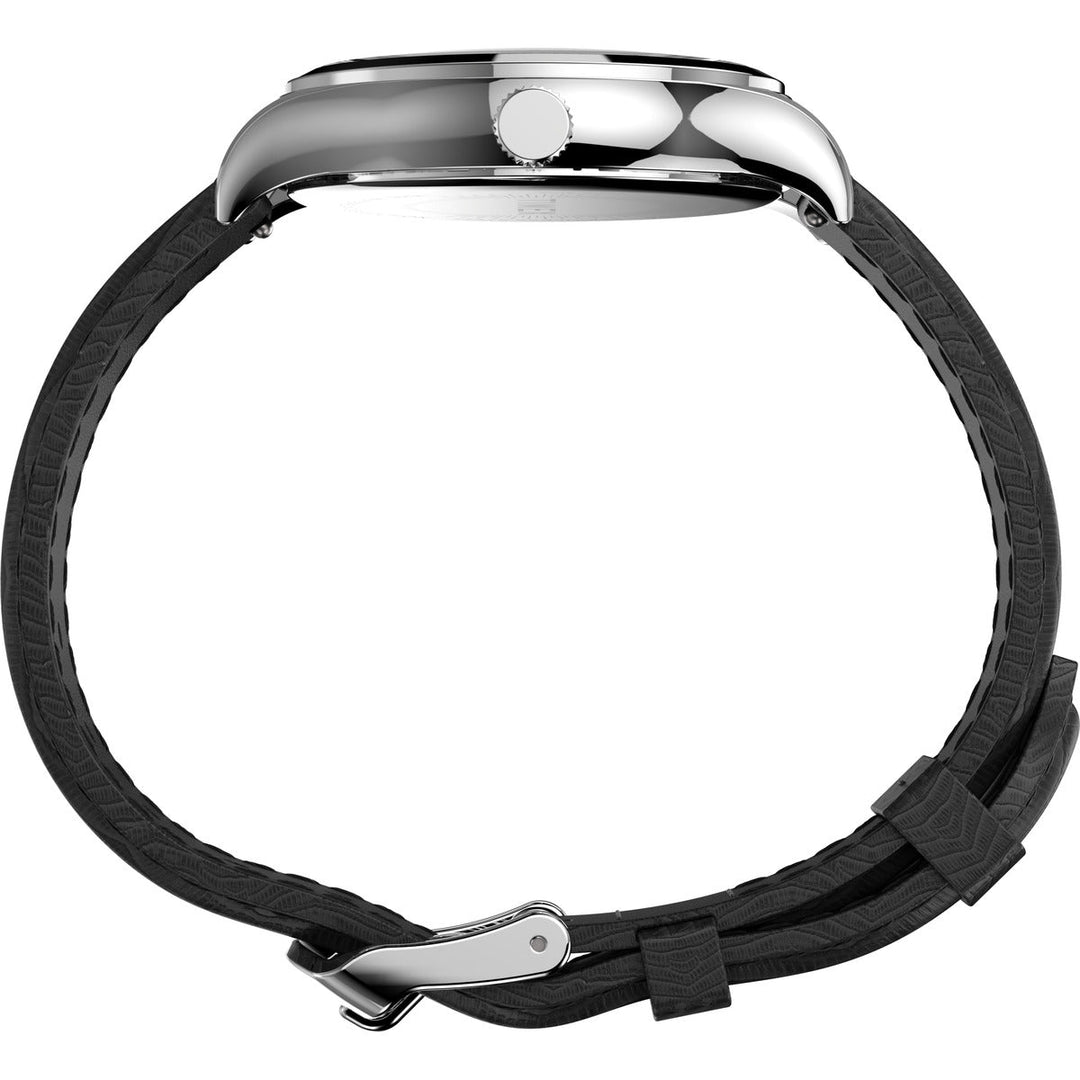 Timex 3 Hands Women's Analog White Dial Coloured Quartz Watch, Round Dial With 34 Mm Case Width - TW2U97700UJ