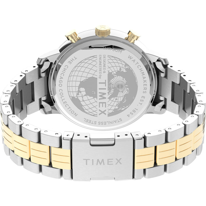 Timex Trend 3 Hands Men's Analog Silver Dial Coloured Quartz Watch - TW2V01800UJ