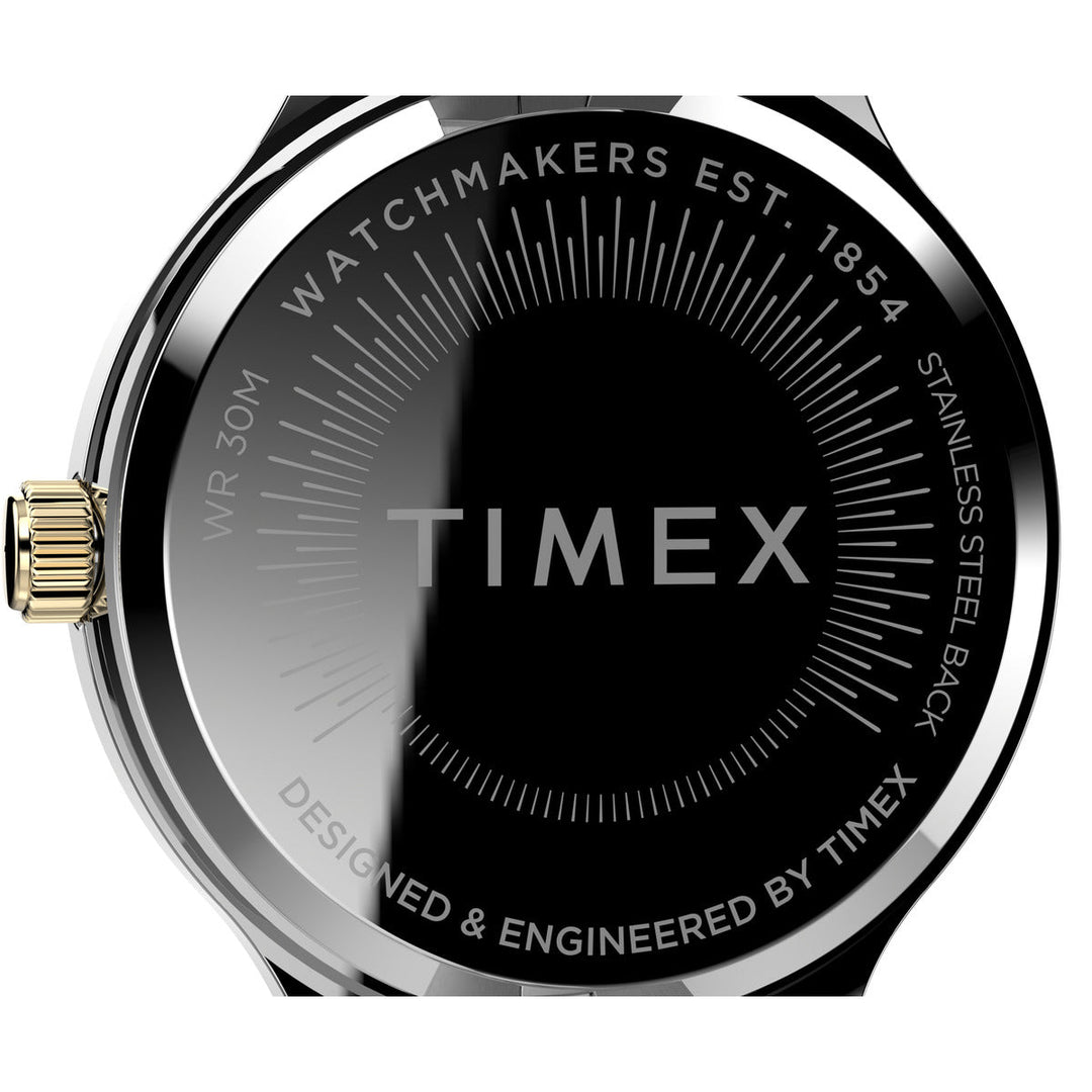 Timex Trend 3 Hands Women's Analog White Dial Quartz Watch - TW2V06500UJ