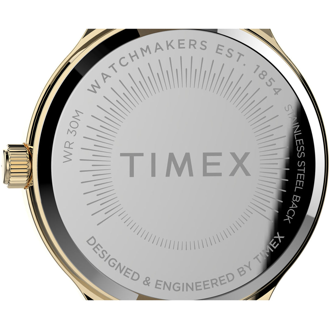 Timex Trend 3 Hands Women's Analog Black Dial Quartz Watch - TW2V06600UJ