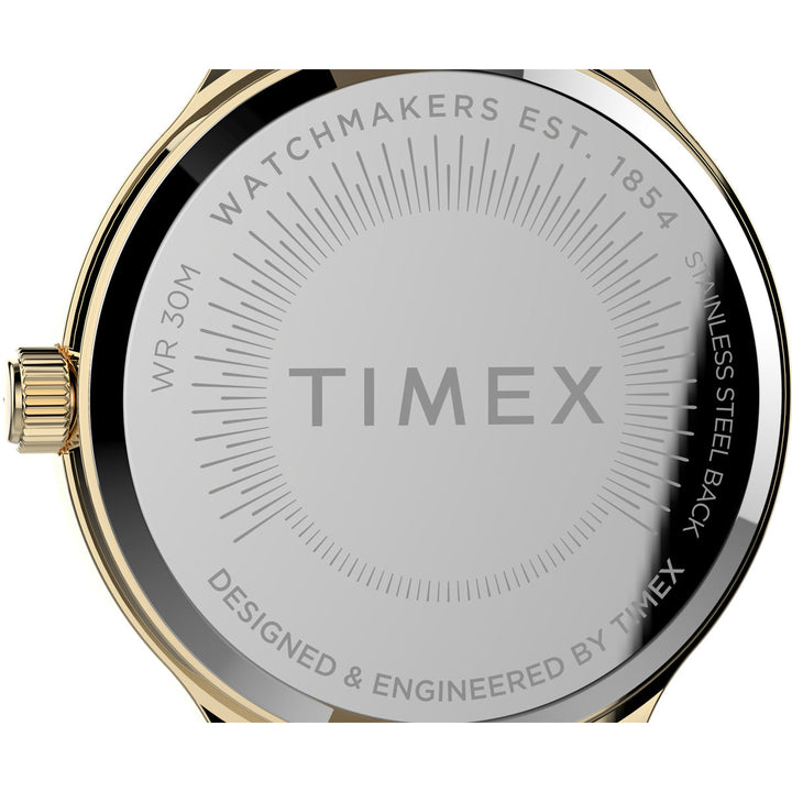 Timex Trend 3 Hands Women's Analog Black Dial Quartz Watch - TW2V06600UJ