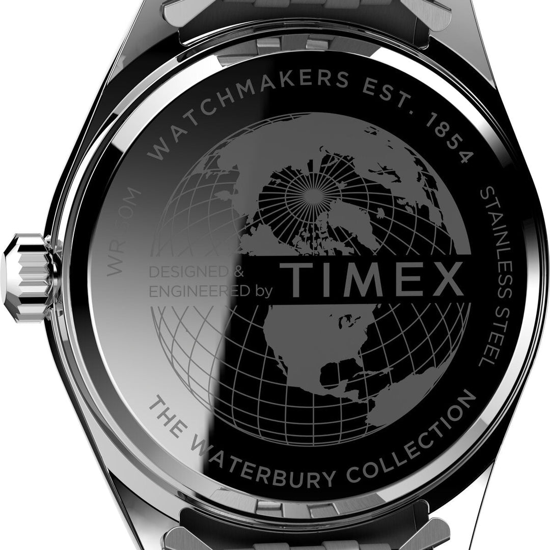Timex Trend 3 Hands Men's Analog Silver Dial Quartz Watch - TW2V17300UJ