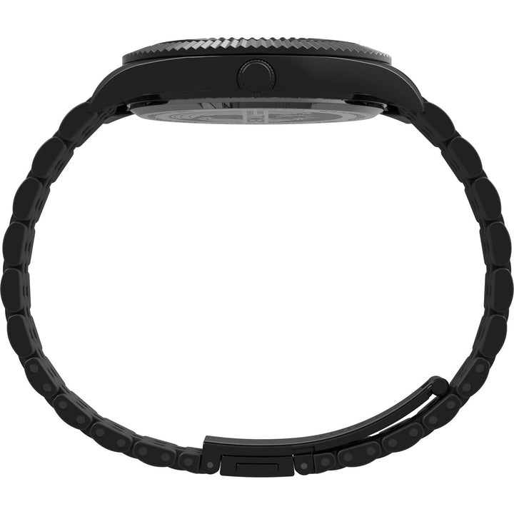 Timex Trend Waterbury 3 Hands Men's Analog Black Dial Coloured Quartz Watch - TW2V17700UJ