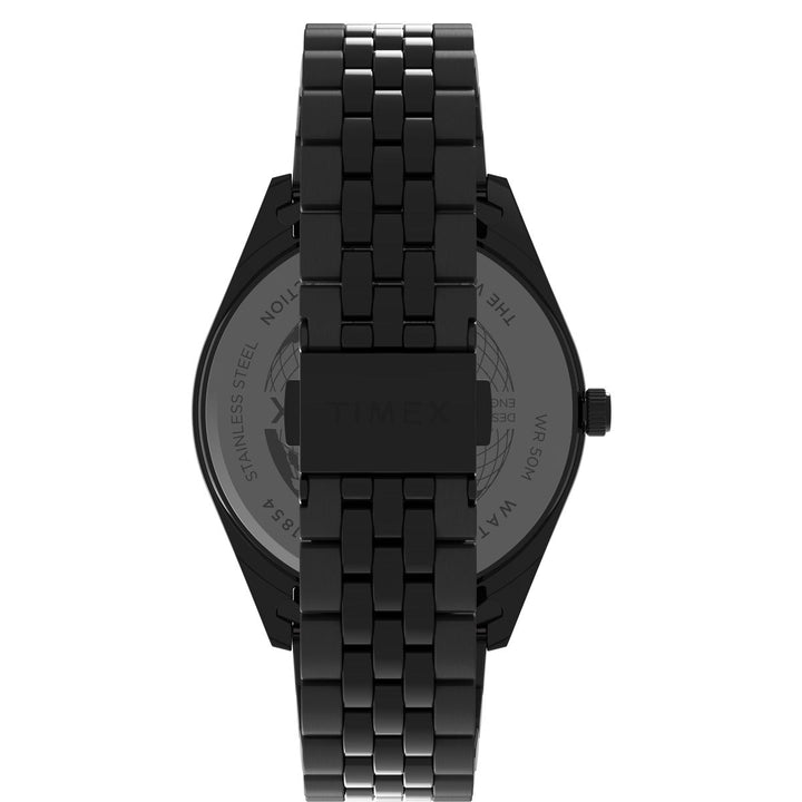 Timex Trend Waterbury 3 Hands Men's Analog Black Dial Coloured Quartz Watch - TW2V17700UJ