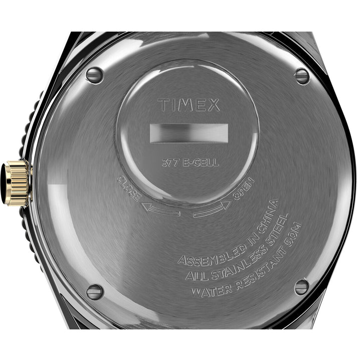 Timex 3 Hands Men's Analog Beige Dial Coloured Quartz Watch, Round Dial With 38 Mm Case Width - TW2V18600U9