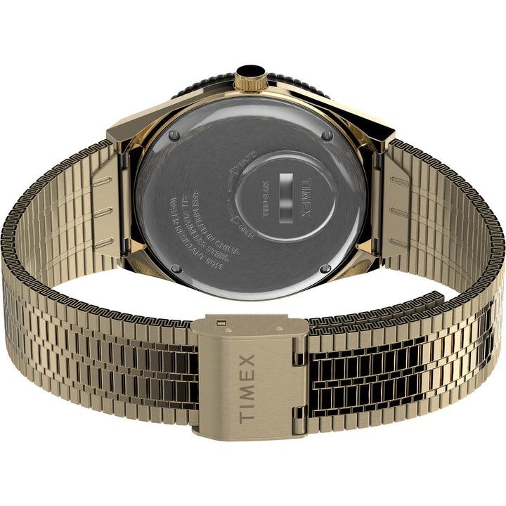 Timex 3 Hands Men's Analog Beige Dial Coloured Quartz Watch, Round Dial With 38 Mm Case Width - TW2V18700U9