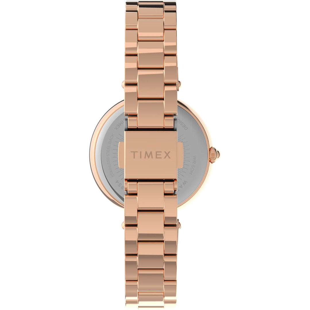 Timex Trend 3 Hands Women's Analog Black Dial Quartz Watch - TW2V24600UJ