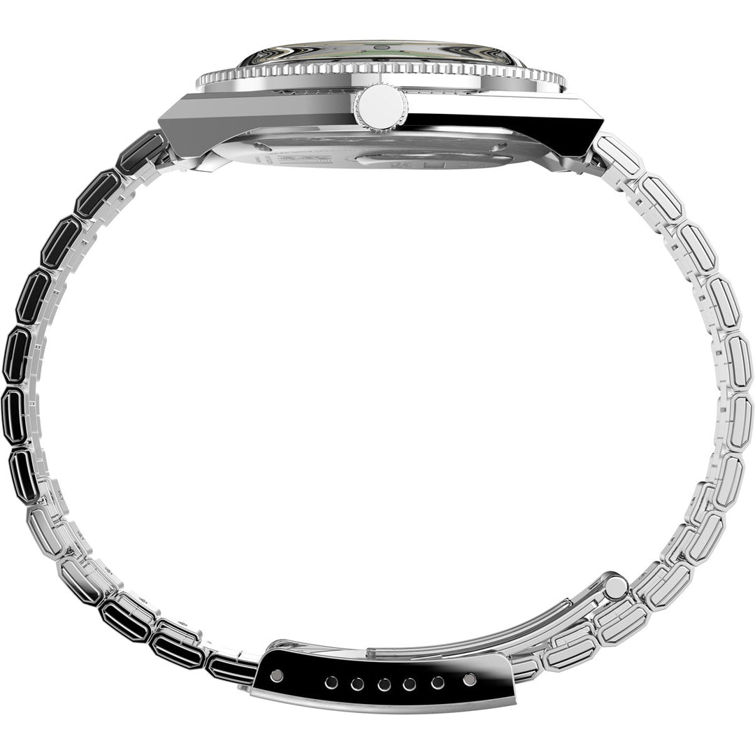 Timex Special Projects Men's Quartz Analog Stainless Steel Dial Round Case Stainless-Steel Function Watch -TW2V25800