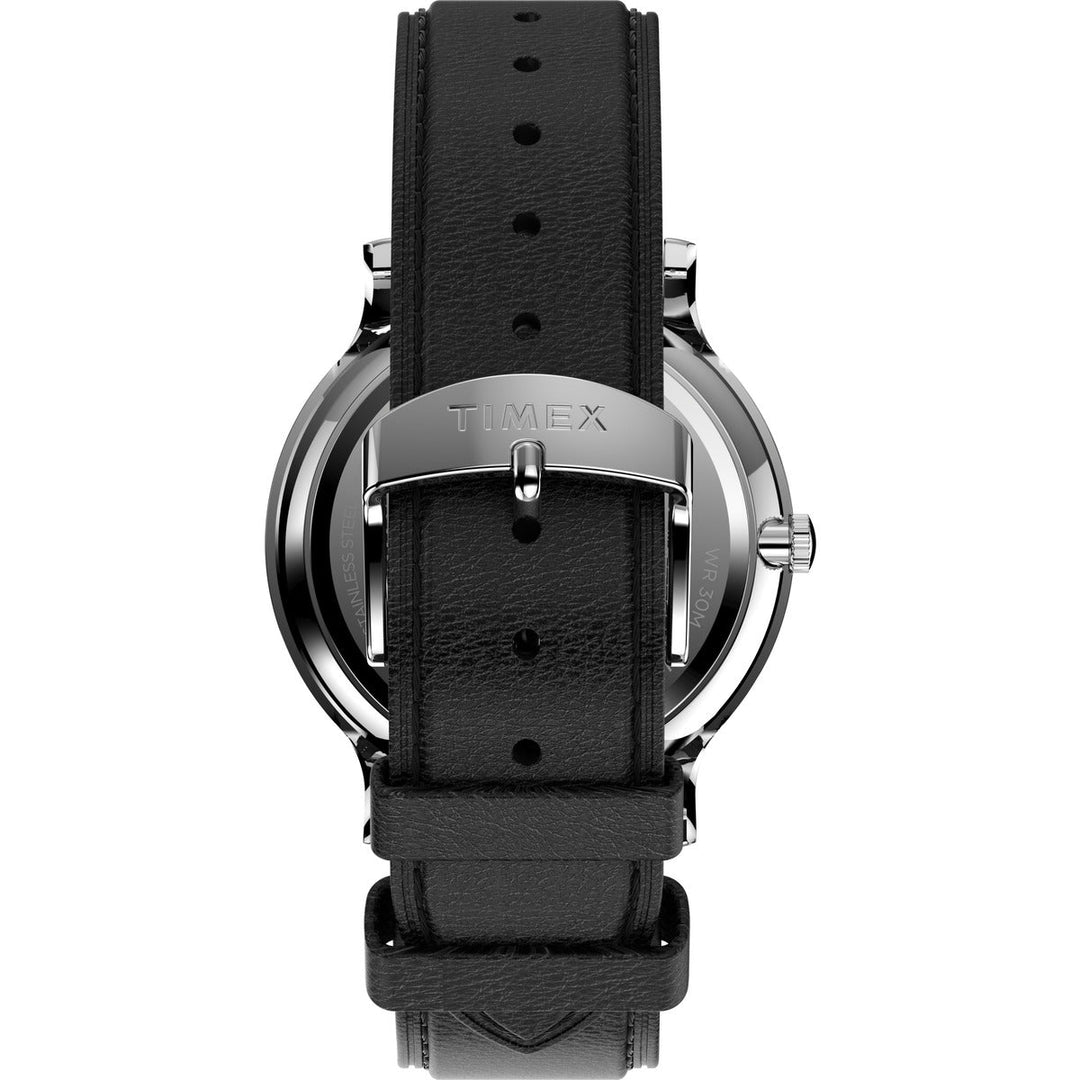 Timex Multifunctonal Men's Analog Black Dial Coloured Quartz Watch, Round Dial With 40 Mm Case Width - TW2V28300UJ