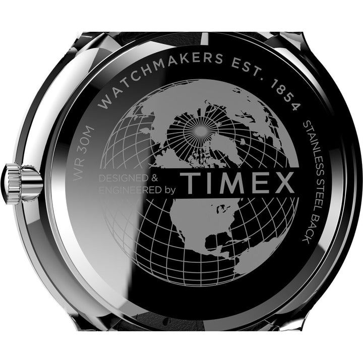 Timex Multifunctonal Men's Analog Black Dial Coloured Quartz Watch, Round Dial With 40 Mm Case Width - TW2V28300UJ