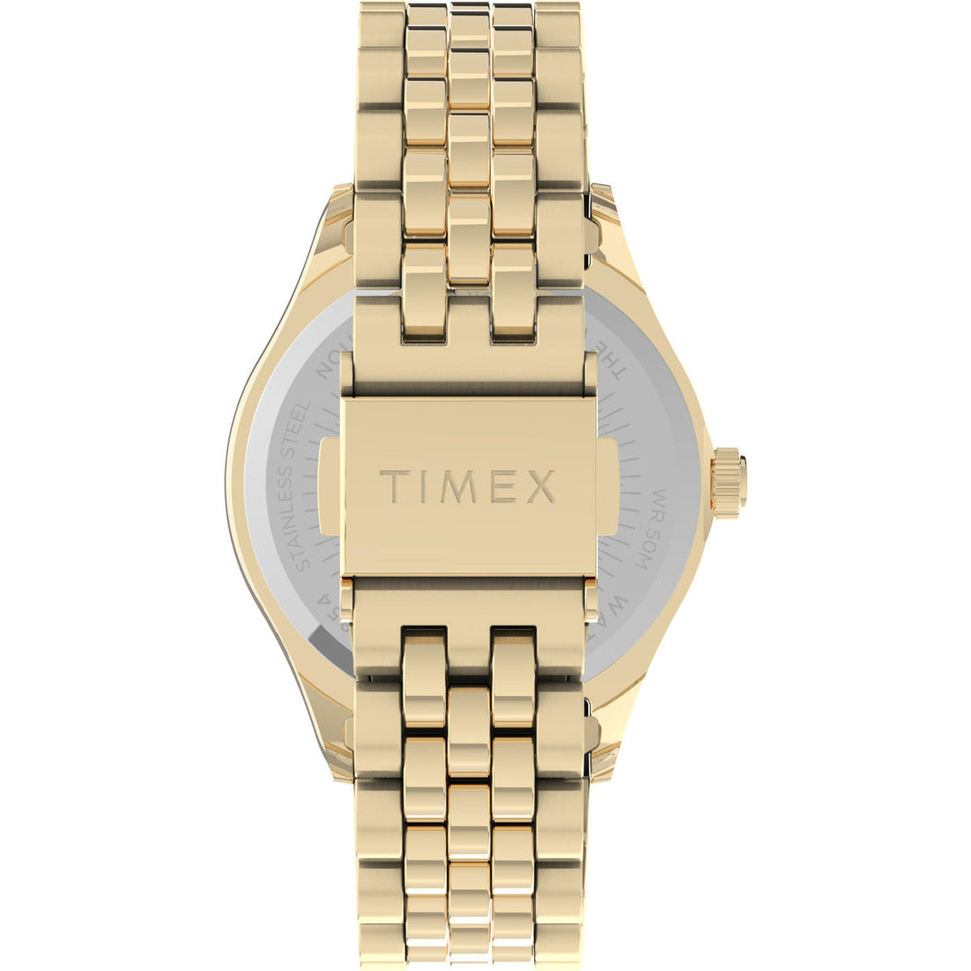 Timex Trend Waterbury 3 Hands Women's Analog Orange Dial Quartz Watch - TW2V31800UJ