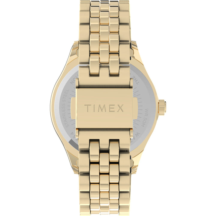 Timex Trend Waterbury 3 Hands Women's Analog Orange Dial Quartz Watch - TW2V31800UJ