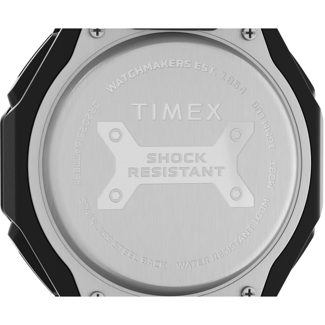 Timex Trend 3 Hands Men's Analog Black Dial Coloured Quartz Watch - TW2V35600UJ