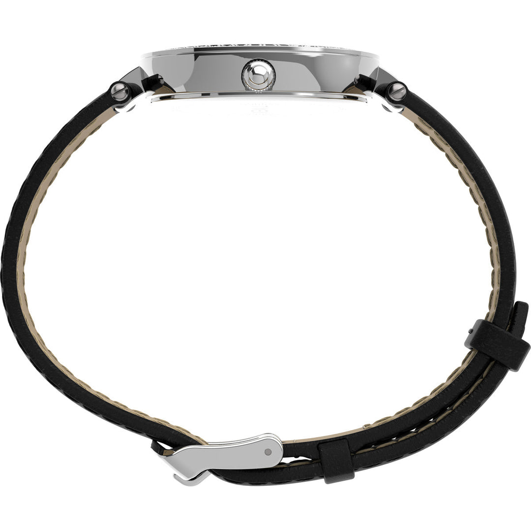 Timex 3 Hands Women's Analog Silver Dial Coloured Quartz Watch, Round Dial with 32 mm Case width - TW2V45200UJ