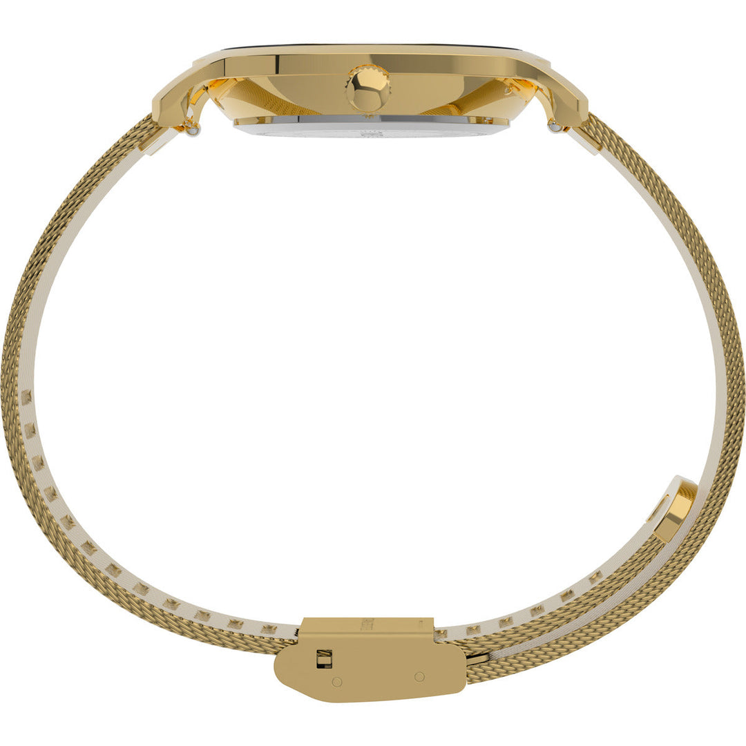 Timex 3 Hands Women's Analog Blue Dial Coloured Quartz Watch, Round Dial With 31 Mm Case Width - TW2V51900UJ