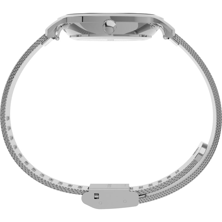 Timex 3 Hands Women's Analog Purple Dial Coloured Quartz Watch, Round Dial With 31 Mm Case Width - TW2V52000UJ