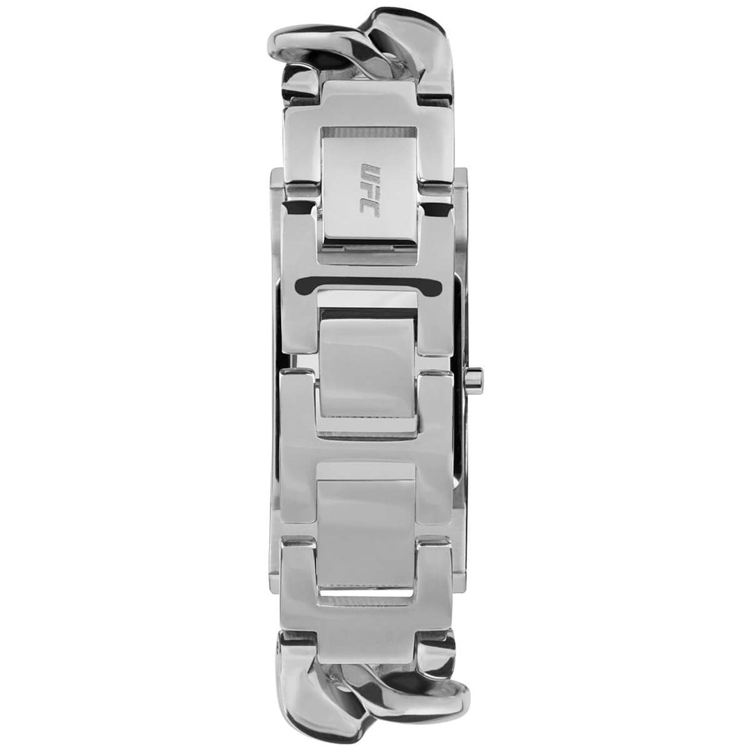 Timex Men's Analog Silver Dial Coloured Quartz Watch, Rectangular Dial With 20 Case Width - TW2V55600X6