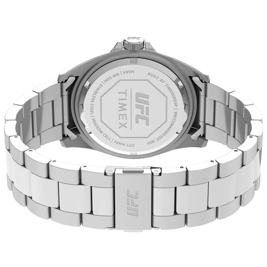 Timex UFC Debut 42mm Stainless Steel Bracelet Watch TW2V566000D