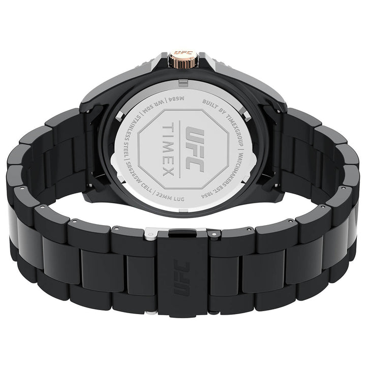 Timex Men's Analog Black Dial Coloured Quartz Watch, Round Dial With 42 Case Width - TW2V568000D