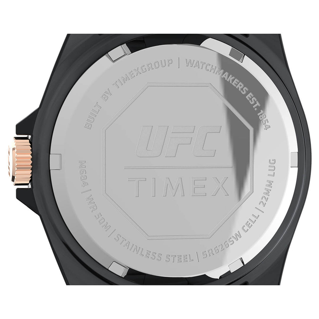 Timex Men's Analog Black Dial Coloured Quartz Watch, Round Dial With 42 Case Width - TW2V568000D