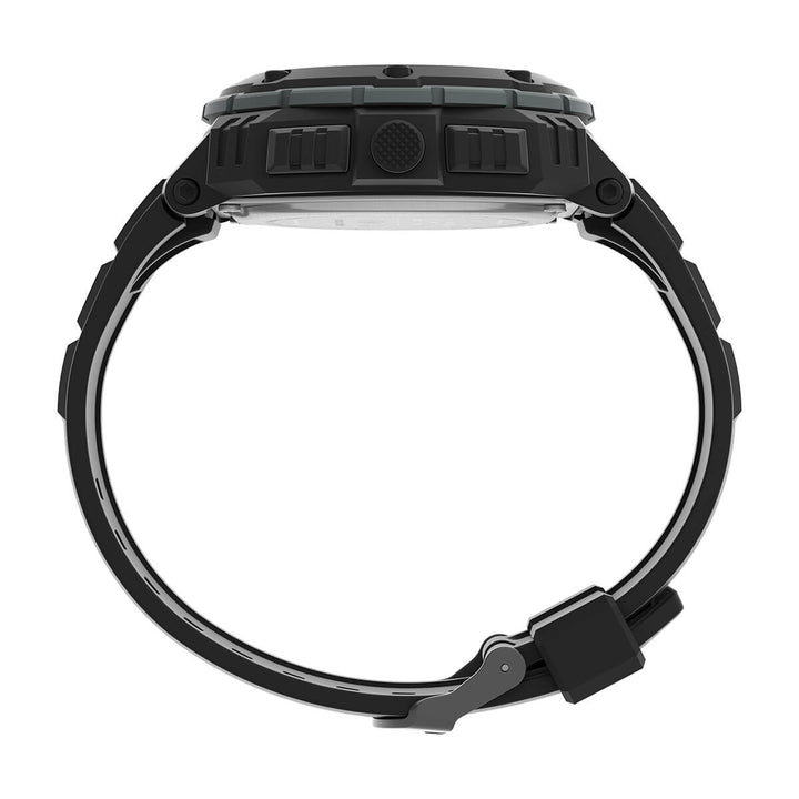 Timex Men's Digital Grey Dial Coloured Digital Watch, Round Dial With 50 Case Width - TW4B272000D