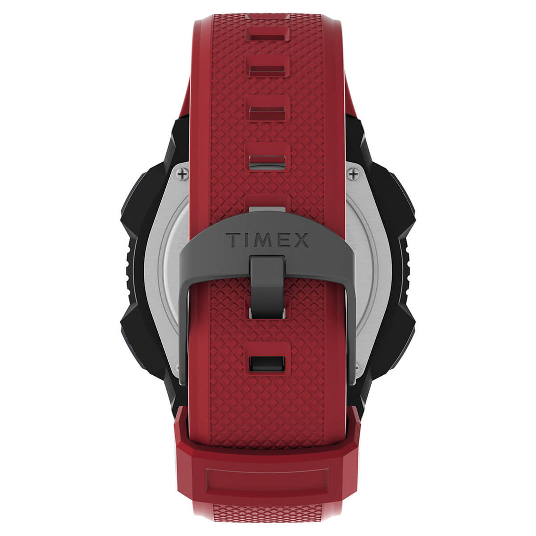 Timex Men's Digital Grey Dial Coloured Digital Watch, Round Dial With 45 Case Width - TW4B276000D