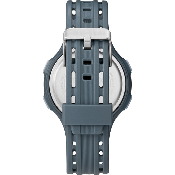 Timex 3 Hands Men's Analog Grey Dial Coloured Quartz Watch, Round Dial With 45 Mm Case Width - TW5M41500JQ