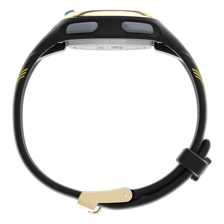 Timex Women's Digital Grey Dial Coloured Digital Watch, Square Dial With 33 Case Width - TW5M520000D