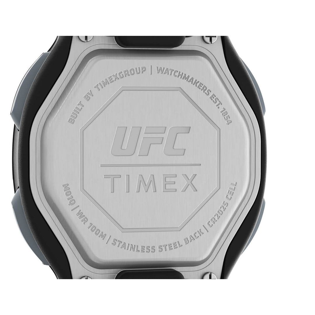 Timex Women's Digital Grey Dial Coloured Digital Watch, Square Dial With 33 Case Width - TW5M520000D