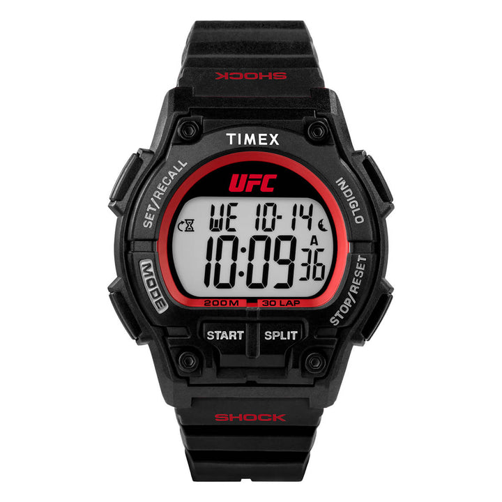 Timex UFC Strength Collection Premium Quality Men's Digital Digital Dial Coloured Watch, Round Dial With 42 Mm Case Width - TW5M525000D