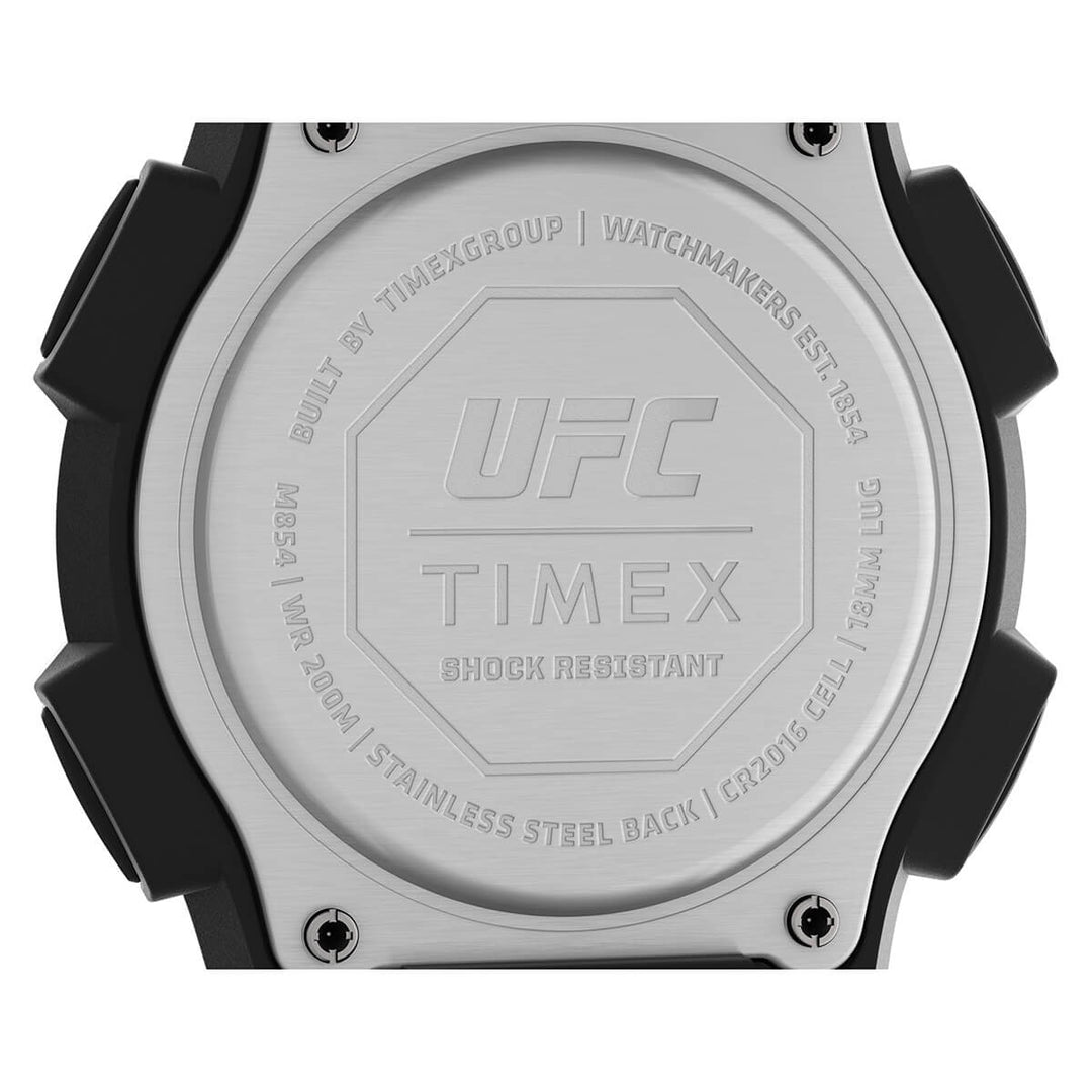 Timex UFC Strength Collection Premium Quality Men's Digital Digital Dial Coloured Watch, Round Dial With 42 Mm Case Width - TW5M525000D