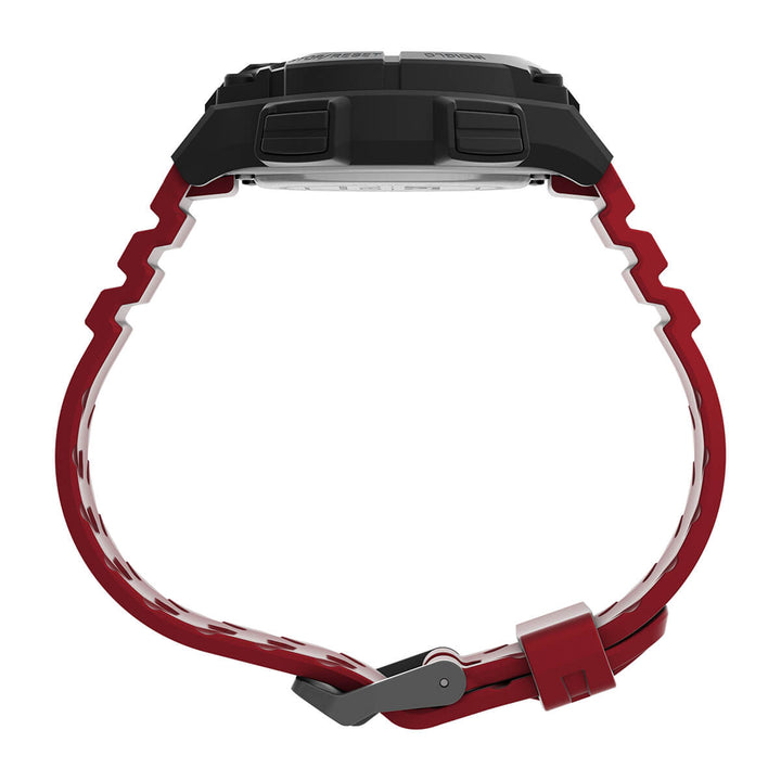 Timex UFC Strength Collection Premium Quality Men's Digital Digital Dial Coloured Watch, Round Dial With 42 Mm Case Width - TW5M526000D