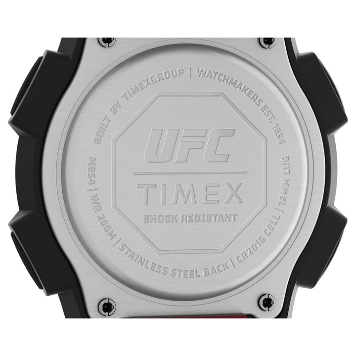 Timex UFC Strength Collection Premium Quality Men's Digital Digital Dial Coloured Watch, Round Dial With 42 Mm Case Width - TW5M526000D