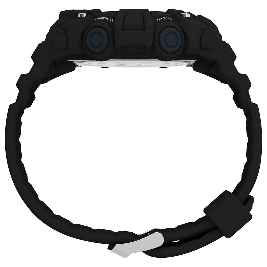 Timex UFC Strength Collection Premium Quality Men's Quartz Analog Digital Dial Coloured Watch, Round Dial With 50 Mm Case Width - TW5M531000D