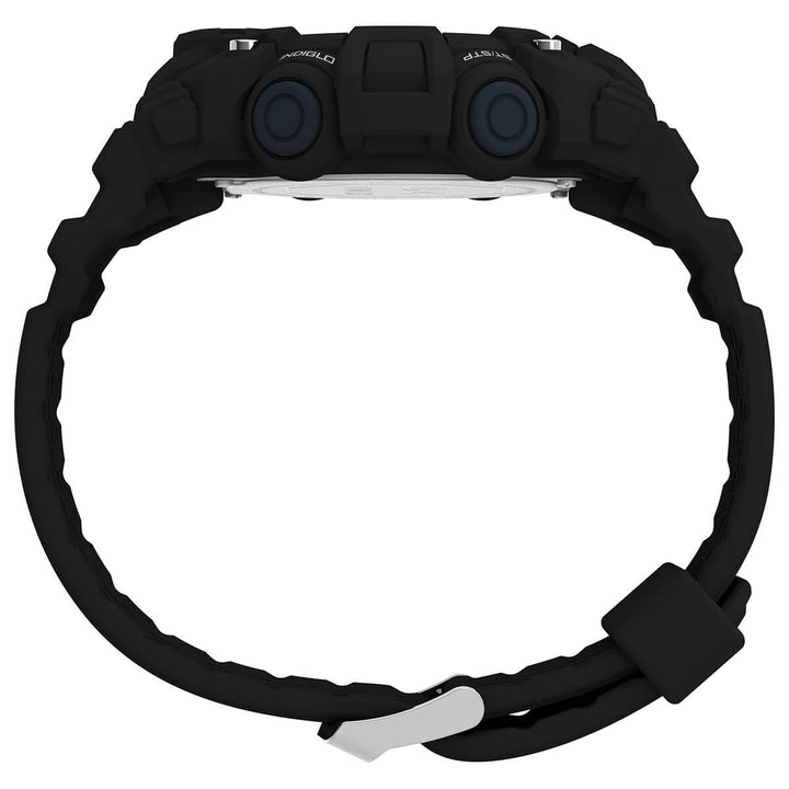 Timex UFC Strength Collection Premium Quality Men's Quartz Analog Digital Dial Coloured Watch, Round Dial With 50 Mm Case Width - TW5M531000D