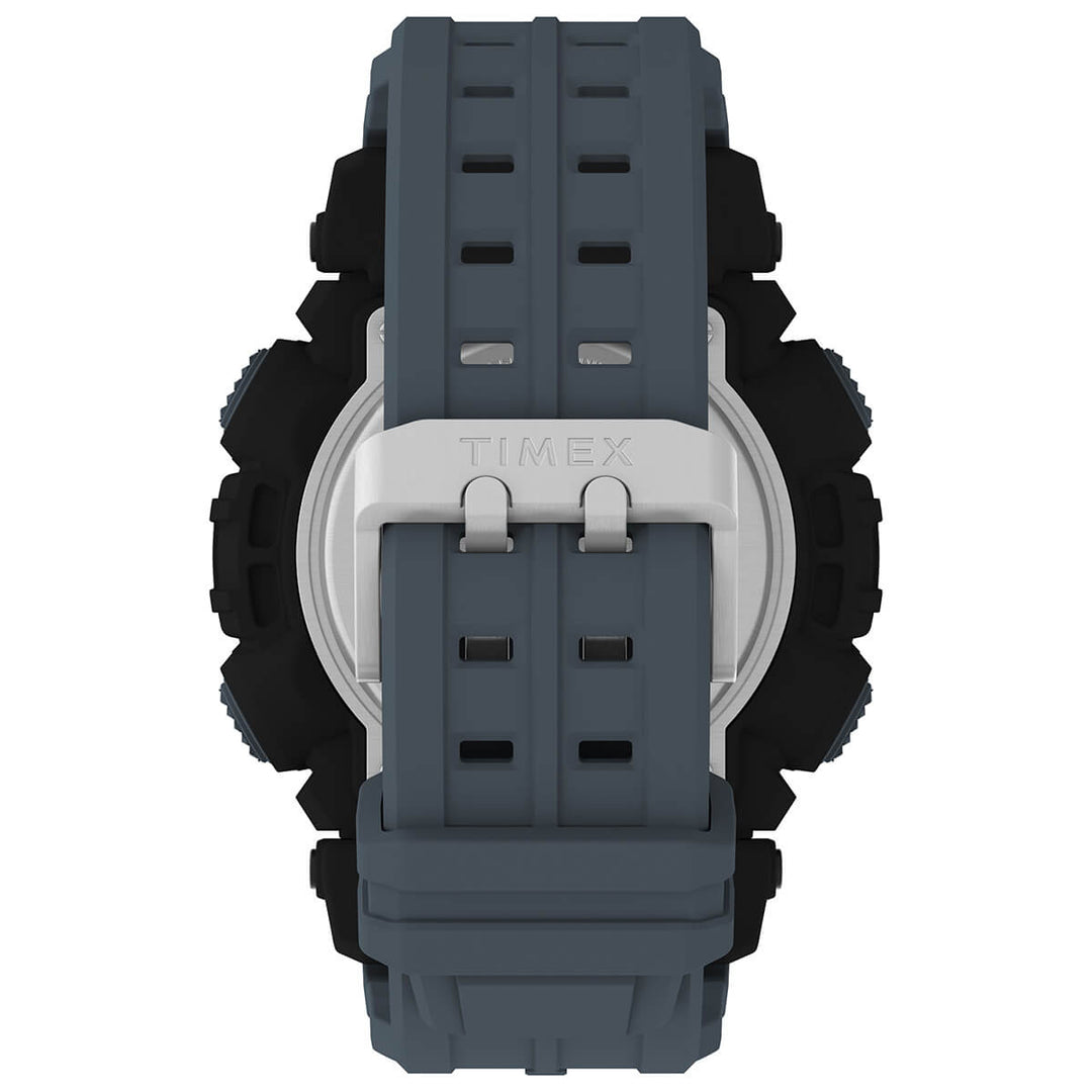 Timex Men Black Round Resin Dial Digital Watch - TW5M538000D