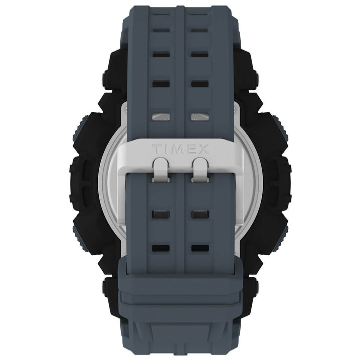 Timex Men Black Round Resin Dial Digital Watch - TW5M538000D