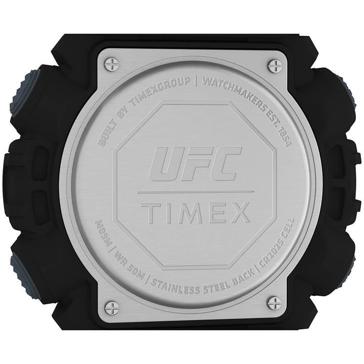 Timex Men Black Round Resin Dial Digital Watch - TW5M538000D