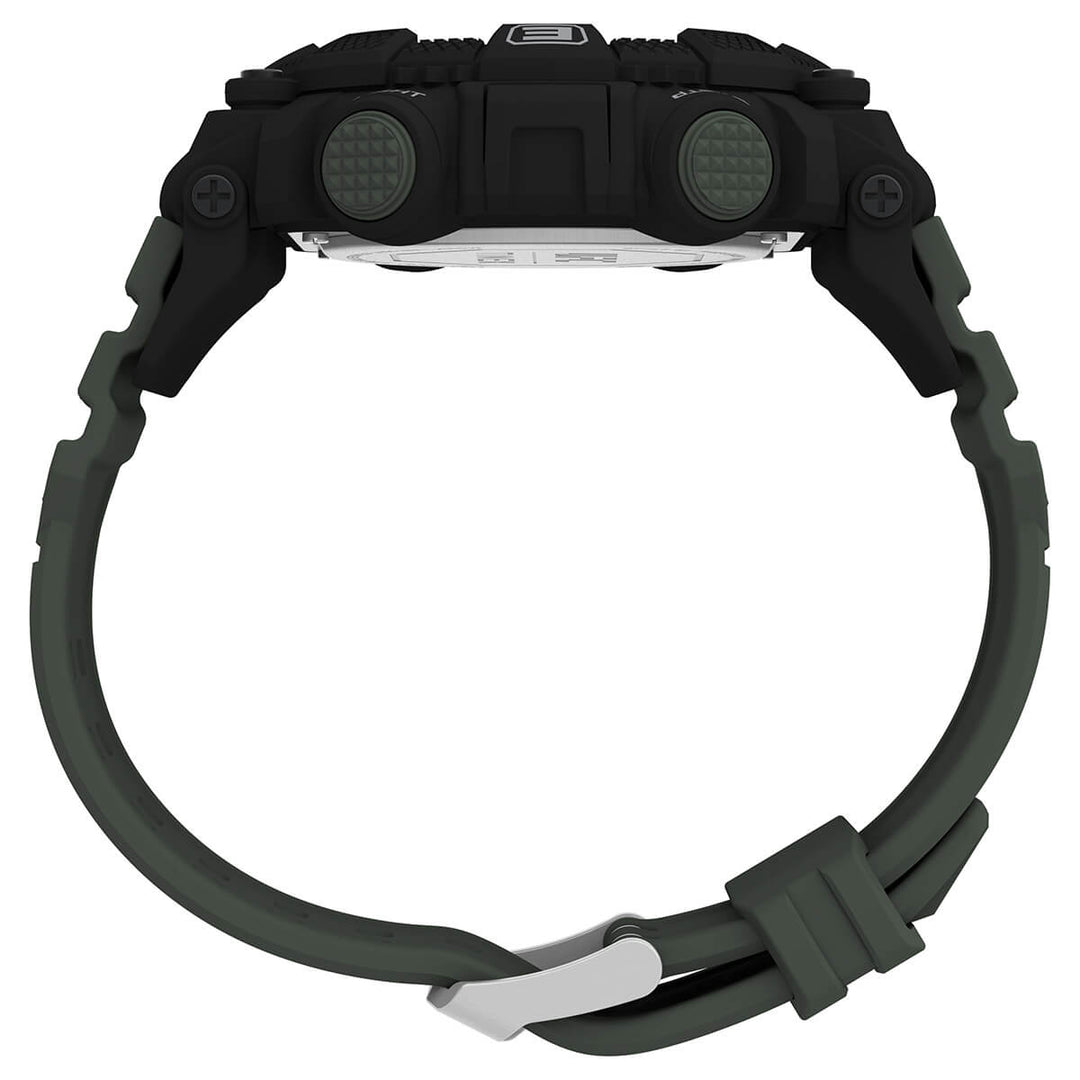 Timex UFC Strength Collection Premium Quality Men's Digital Grey Dial Coloured Watch, Round Dial With 50 Mm Case Width - TW5M539000D