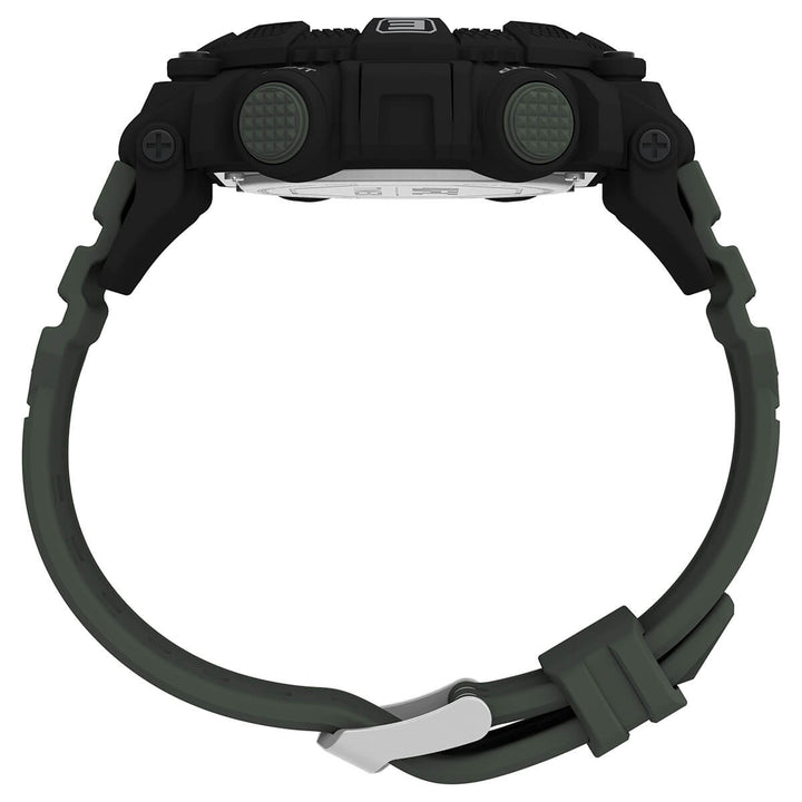 Timex UFC Strength Collection Premium Quality Men's Digital Grey Dial Coloured Watch, Round Dial With 50 Mm Case Width - TW5M539000D