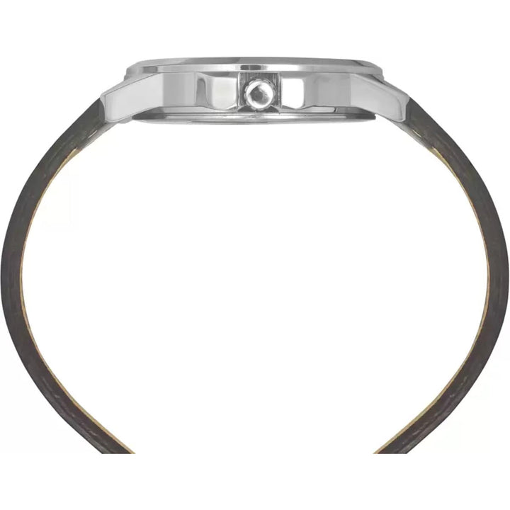 Timex Fashion Men's Beige Dial Round Case Multifunction Function Watch -TWEG165SMU01