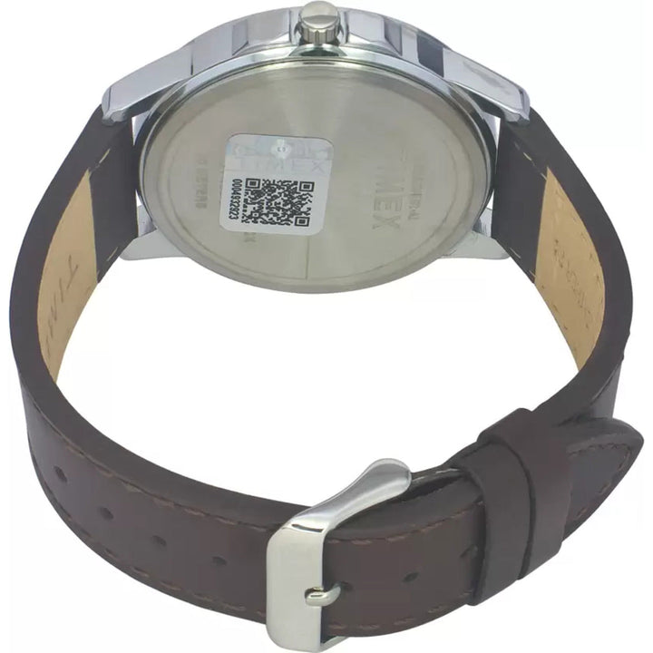 Timex Fashion Men's Beige Dial Round Case Multifunction Function Watch -TWEG165SMU01