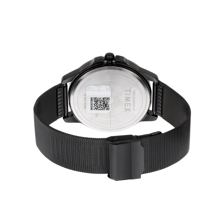 Timex Fashion Collection Premium Quality Multifunction Men Analog Black Dial Coloured Quartz Watch, Round Dial With 45 Mm Case Width - TWEG165SMU13